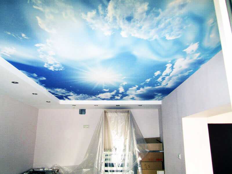 Натяжные потолки «Облака»